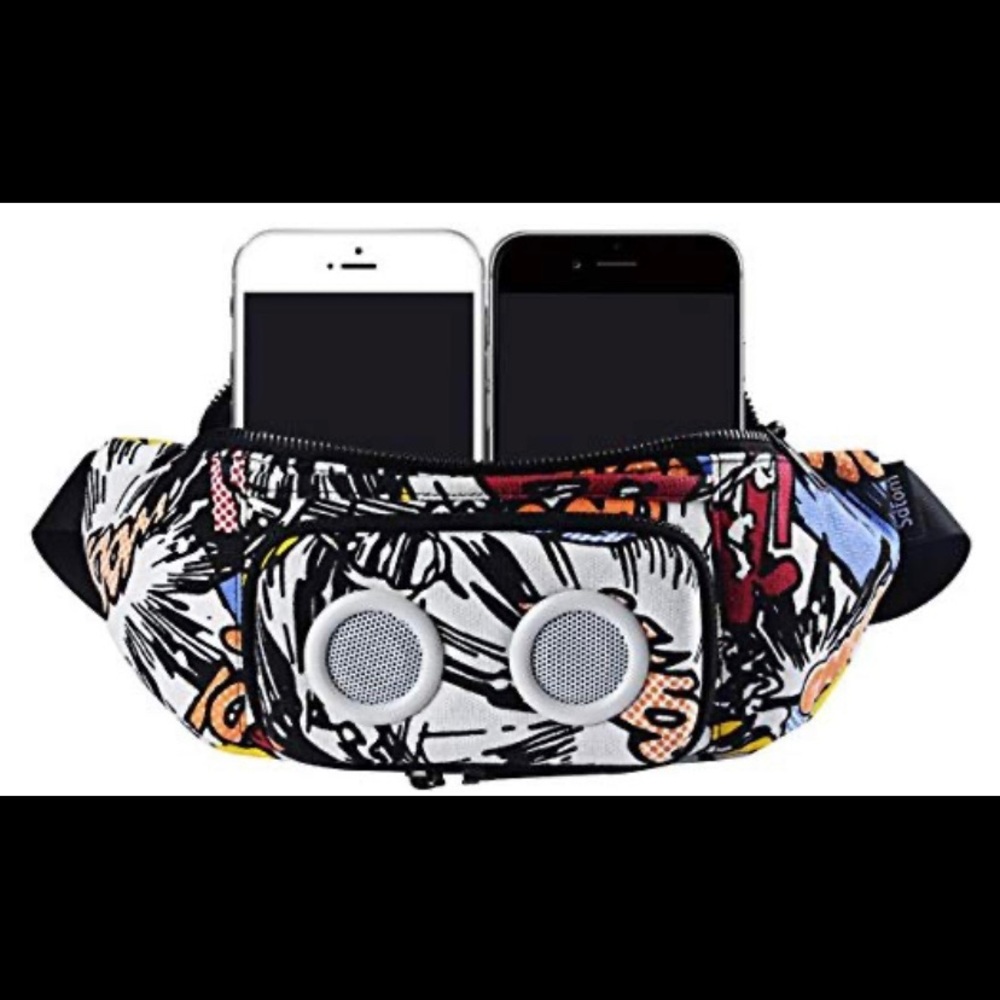 Fanny Pack with Bluetooth Speaker